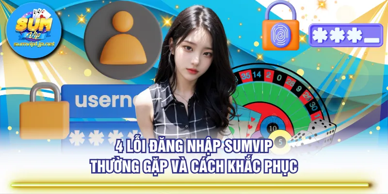 4 lỗi đăng nhập SUMVIP thường gặp và cách khắc phục