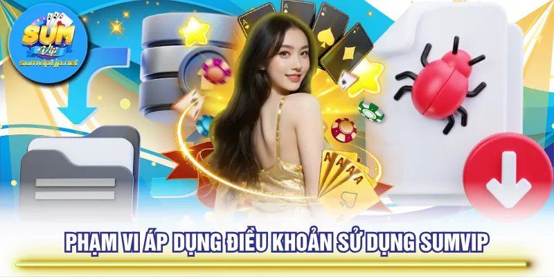 Phạm vi áp dụng điều khoản sử dụng SUMVIP