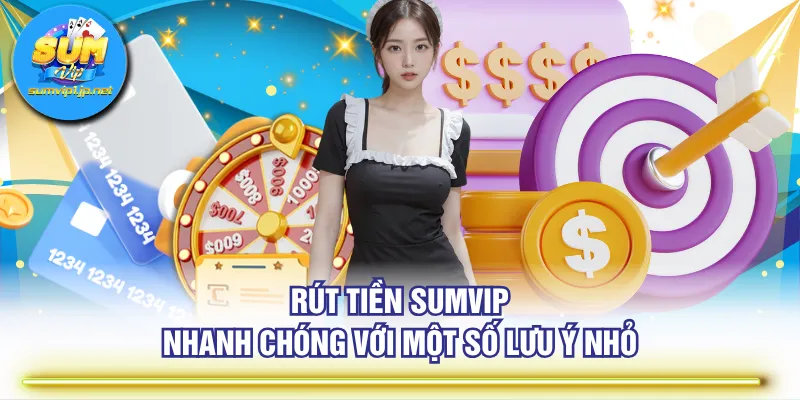 Rút tiền SUMVIP nhanh chóng với một số lưu ý nhỏ